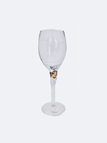 Hand blown wine glasses with gold detail
SET OF 4