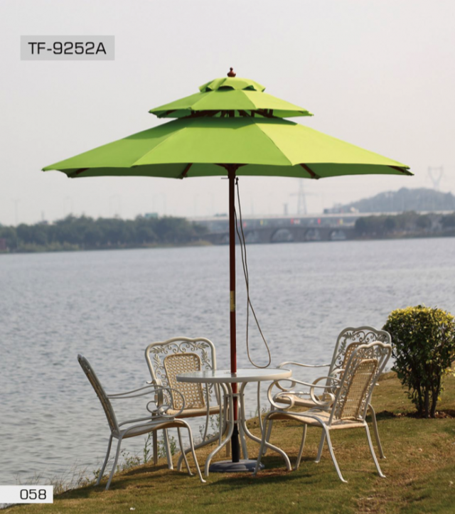 Lime Aluminum Patio Umbrella