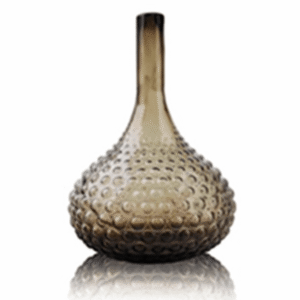 Objet décoratif en verre soufflé à la main