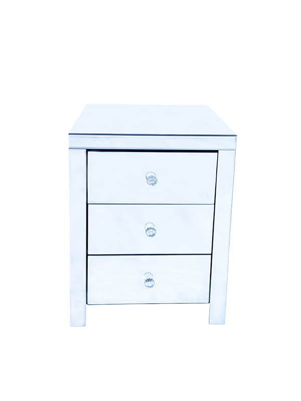 Table de nuit avec miroir