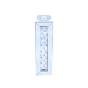 Decorative candleholder with crystal detail