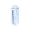 Decorative candleholder with crystal detail - Image 2