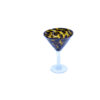 Verres à martini soufflés à la main (motif léopard)
Lot de 4