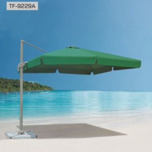 Green Aluminum Patio Umbrella