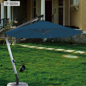 Blue Aluminum Patio Umbrella